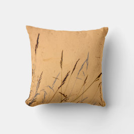 Zomentgrassen en Poster van de schaduwen Kussen