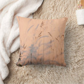 Zomentgrassen en Poster van de schaduwen Kussen (Deken)