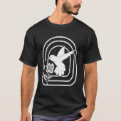Zomenvogel met bloemen eigenaar van Colibri T-shirt (Voorkant)