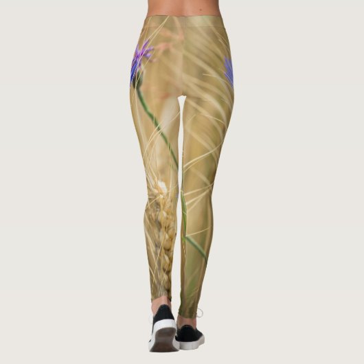 Zomenweiland met blauwe maïskolven leggings (Achterkant)