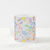 Zomer 01.b.No BG Matglas Koffiemok (Voorkant links)
