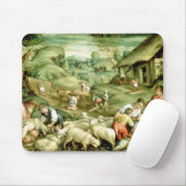 Zomer, 1570-80 muismat (Met muis)