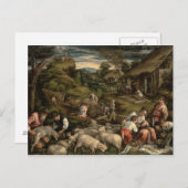 zomer 1576, briefkaart (Voorkant / Achterkant)