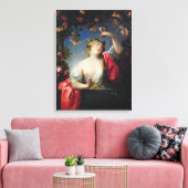 zomer 1717 canvas afdruk (Insitu (Woonkamer))