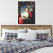 zomer 1717 canvas afdruk (Insitu (Slaapkamer))