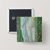 Zomer 1869-70 vierkante button 5,1 cm (Voorkant /achterkant)