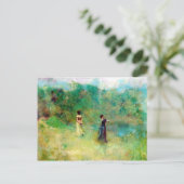 zomer 1890 briefkaart (Staand voorkant)