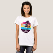 Zomer 1987 Surf Champions  Stijl T-shirt (Voorkant volledig)