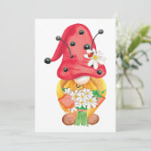 zomer 1 feestdagenkaart (Staand voorkant)