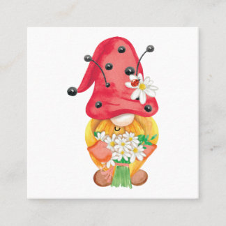 zomer 1 vierkante visitekaartje