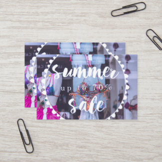 Zomer 2021 (70% VRIJ) 💯 Visitekaartje