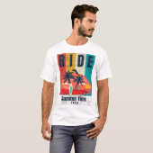 Zomer 2023 Cadillac Sunset Ride T-shirt (Voorkant volledig)
