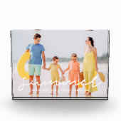 Zomer 20XX familie Vacation Modern Simple Fotoblokken (Voorkant)