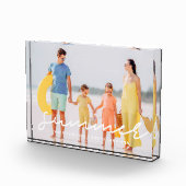 Zomer 20XX familie Vacation Modern Simple Fotoblokken (Rechts)