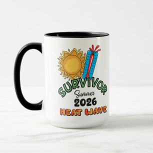 Zomer 26 Hittegolf 15 oz koffiemok Mok