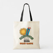 Zomer 26 Hittegolf Budget Tote Tas (Achterkant)