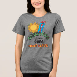 Zomer 26 Hittegolf Dames Tri-Blend T- Shirt
