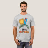 Zomer 26 Hittegolf Heren Basic T-Shirt (Voorkant volledig)
