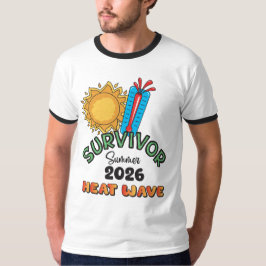 Zomer 26 Hittegolf Heren Ringertshirt T-shirt