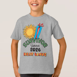 Zomer 26 Hittegolf Jongens Basic T-Shirt