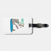 zomer 2 bagagelabel (Achterkant horizontaal)