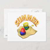 zomer 3 briefkaart (Voorkant / Achterkant)