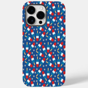 Zomer 4 juli patriottische ijslolly's iPhone 14 pro max hoesje
