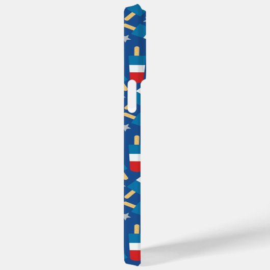 Zomer 4 juli patriottische populaties Case-Mate iPhone case (Achterkant / Rechts)