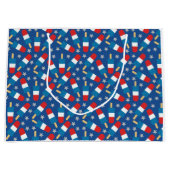 Zomer 4 juli patriottische populaties groot cadeauzakje (Voorkant)