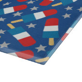 Zomer 4 juli patriottische populaties snijplank (Hoek)