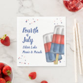 Zomer 4 juli Schattigee gewoonte Servet (Insitu)