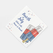 Zomer 4 juli Schattigee gewoonte Servet (Hoek)