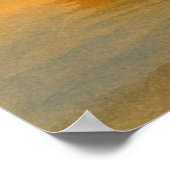 Zomer 5, Lakeside Glow, Seizoensgebonden Print (Hoek)