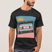 Zomer '89 Cassettebandje T-shirt - Retro Music Gif (Voorkant)