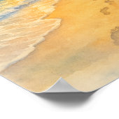 Zomer 8, Golden Tides, seizoensgebonden print (Hoek)