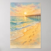 Zomer 8, Golden Tides, seizoensgebonden print (Voorkant)