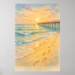 Zomer 8, Golden Tides, seizoensgebonden print