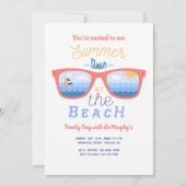 Zomer aan Zee Uitnodiging (Voorkant)