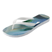 Zomer aangepaste volwassen, brede bandjes teenslippers (Schuin)