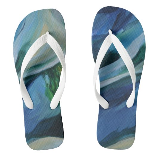 Zomer aangepaste volwassen, brede bandjes teenslippers (Voetbed)