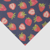 Zomer Aardbei Fruit patroon Tissuepapier (Detail)
