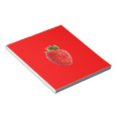 Zomer aardbei notitieblok (Schuin)