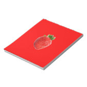 Zomer aardbei notitieblok (Linkerzijde)