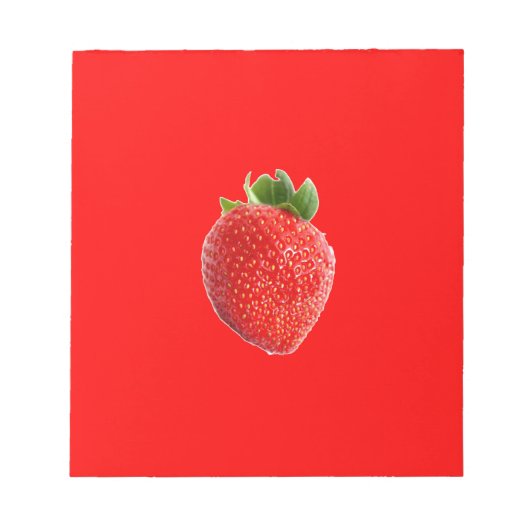 Zomer aardbei notitieblok (Voorkant)