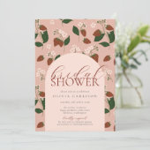 Zomer Aardbeien Bruids Douche Uitnodiging (Staand voorkant)