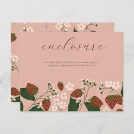 Zomer Aardbeien Bruids Douche Uitnodiging