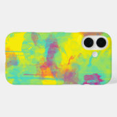 Zomer abstracte, kleurrijke Waterverf splatters Case-Mate iPhone Case (Achterkant (horizontaal))