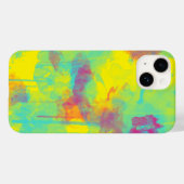 Zomer abstracte, kleurrijke Waterverf splatters Case-Mate iPhone Case (Achterkant (horizontaal))