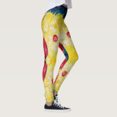 Zomer Abstracte kunst schilderen Leggings (Rechts)