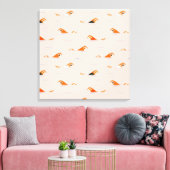 Zomer-Abstracte zwembad Canvas Afdruk (Insitu (Woonkamer))